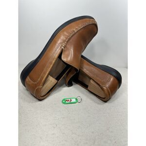 Cole Haan Mens Keating Venetian II Brown Leather Slip On Loafers C11403 Sz 12